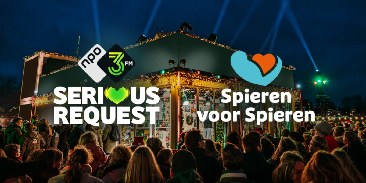 3FM Serious Request komt in actie voor Spieren voor Spieren