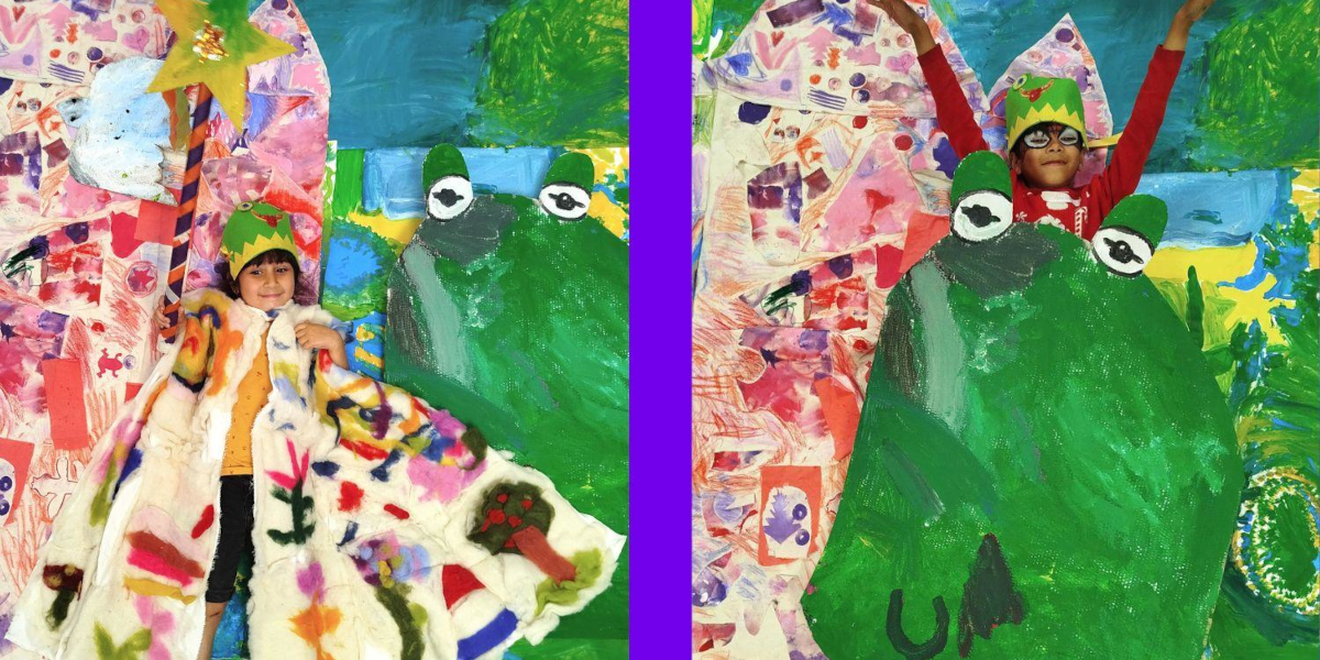 Kunst brengt magie in azc Ter Apel